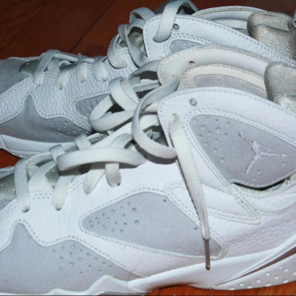 Must Go‼️ Unisex Used Air Jordan 7 Retro Pure Platinum. Read Description 👇 - Picture 1 of 6